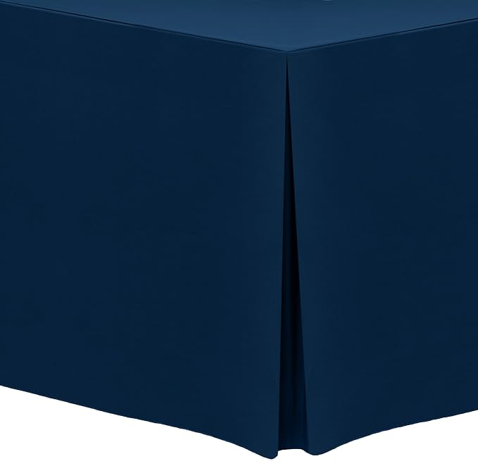 Ultimate Textile -5 Pack- 5 ft. Fitted Polyester Tablecloth by UltimateTextile
