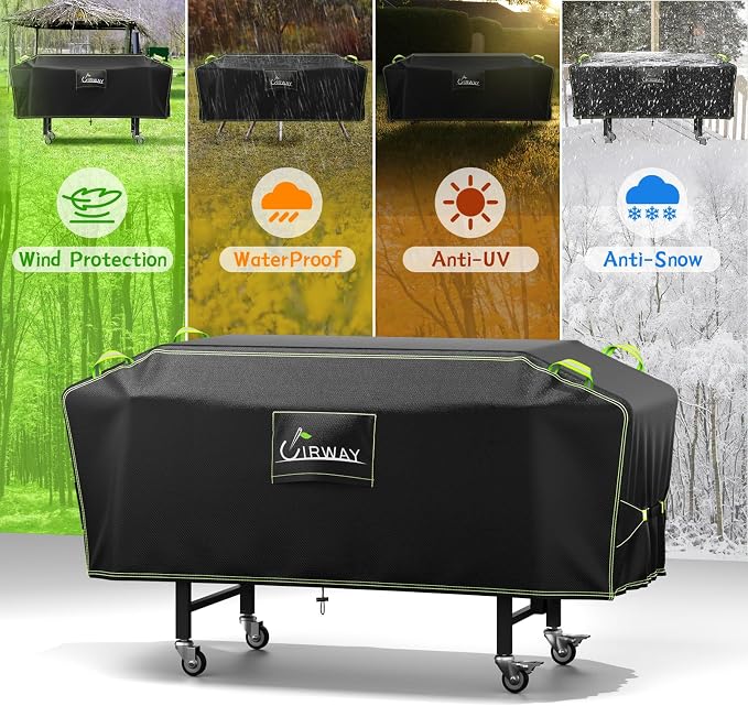 UIRWAY Griddle Cover for Blackstone 36" Griddle, Waterproof & Windproof Grill - Image 5