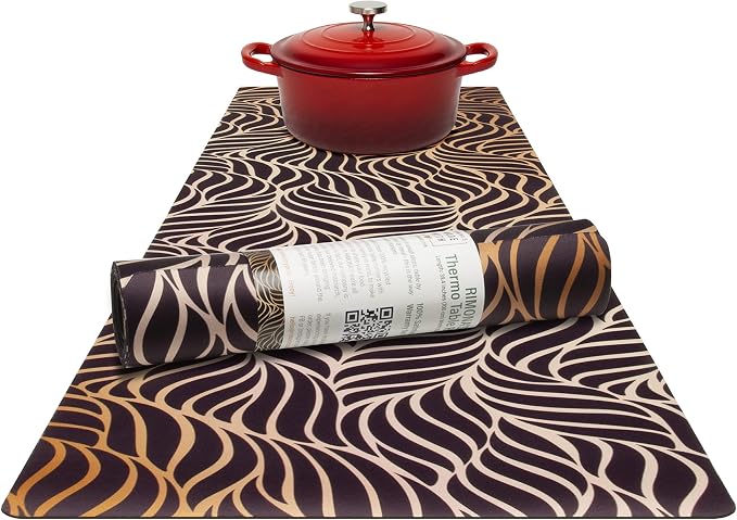 RIMONA'S Thermo Heat Resistant Table Runner and Trivet by Rimonasllc