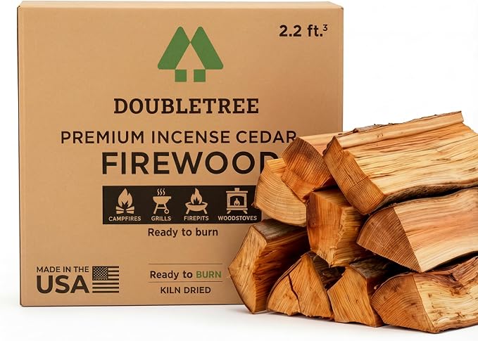 Double Tree - Kiln Dried Premium Incense Cedar Firewood by DoubleTreeForestProducts