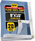 Core Tarps 20 Mil Extreme Heavy Duty Clear Tarp by CoreTarps