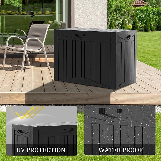 45 Gallon Waterproof Deck Storage Box - Image 7
