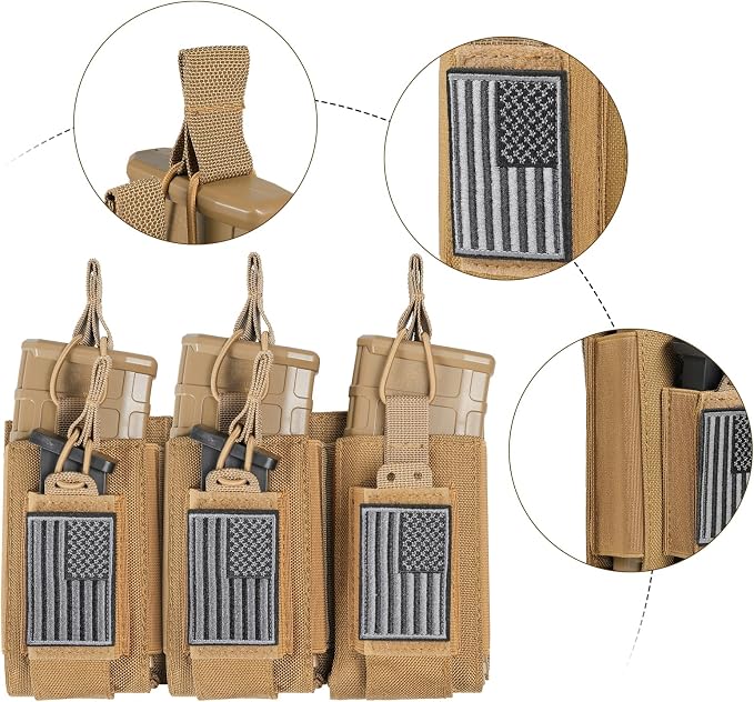 Open-Top Single/Double/Triple Molle Mag Pouch - Image 5