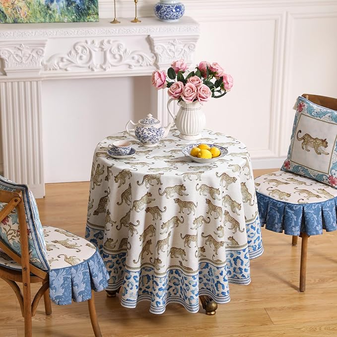 patdrea Designer Linen Table Cloth - Image 7