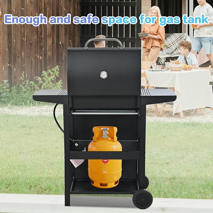 Endark Propane Gas Grill 3-Burner, 000 BTU Stainless BBQ Grill - Image 8