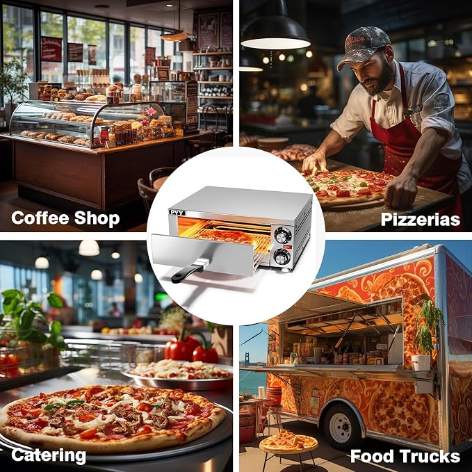 PYY Pizza Oven Indoor Electric Countertop Commercial Pizza maker - Image 7