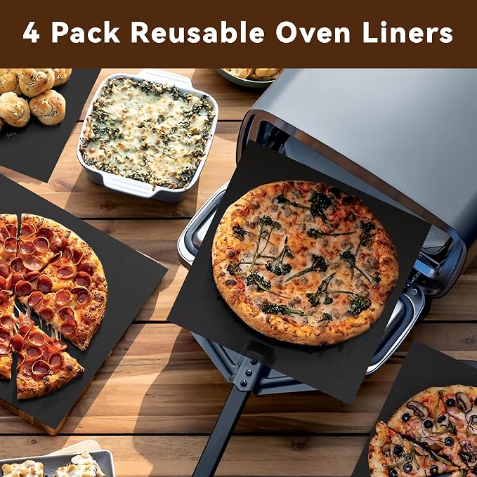4 PCS Air Fryer Oven Liners Compatible - Image 2