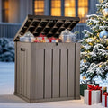 YITAHOME 51 Gallon Outdoor Storage Deck Box, Waterproof Resin Package Delivery by YITAHOME