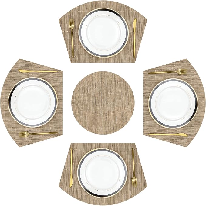 SHACOS Large Size Wedge Placemats by SHACOS