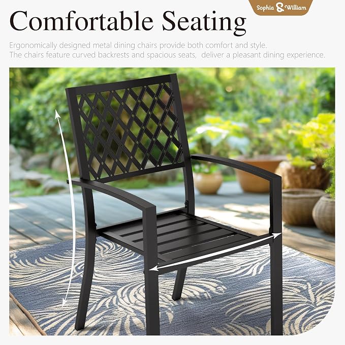 Sophia & William Patio Dining Set - Image 4