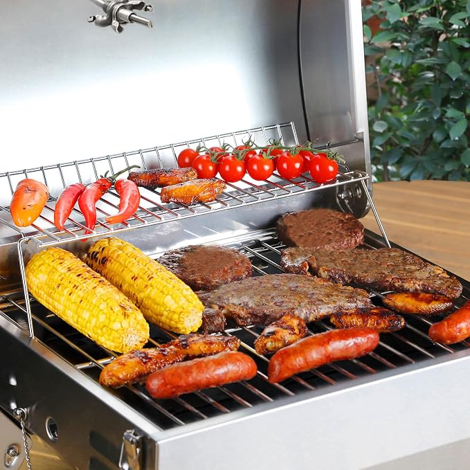Royal Gourmet GT1001 Stainless Steel Portable Grill, 10000 BTU BBQ Tabletop Gas - Image 11