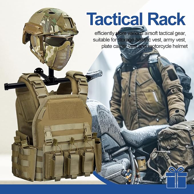 Wall Mount Vest Hanger Tactical Gear - Image 3