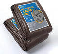 GUARD SHIELD Tarps Heavy Duty Waterproof 12x20 Feet Brown/Silver Poly Tarp by GUARDSHIELD