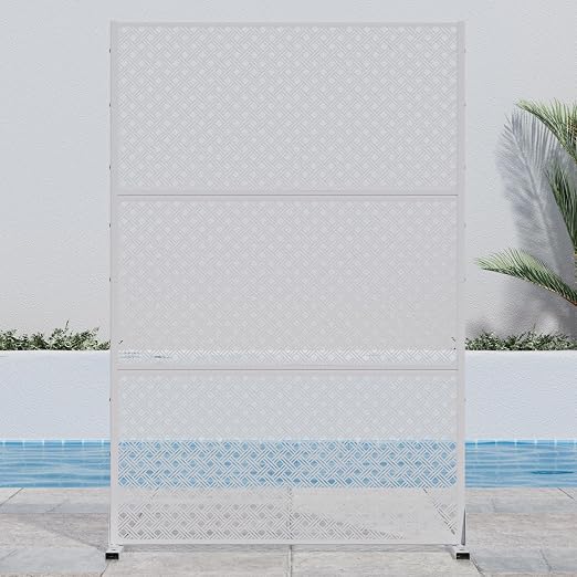 Casaphoria Metal Privacy Screen Outdoor by Casaphoria