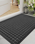 DEXI Front Door Mat Outside Entrance, 2x3 ft Rubber Entry Doormat Heavy Duty by DEXI