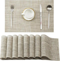 Leetaltree Linen Yellow Placemats Set of 8 by Leetaltree-ArtatEveryTable