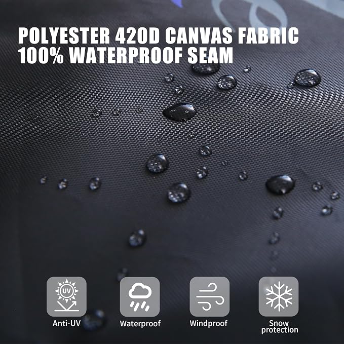Grill Cover, Heavy Duty BBQ Grill Cover - Image 3