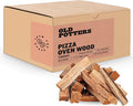 Old Potters Kiln Dried ~6 x 0.5-1.5 Inch Mini Pizza Oven Cooking Logs, Wood Logs by Old+Potters