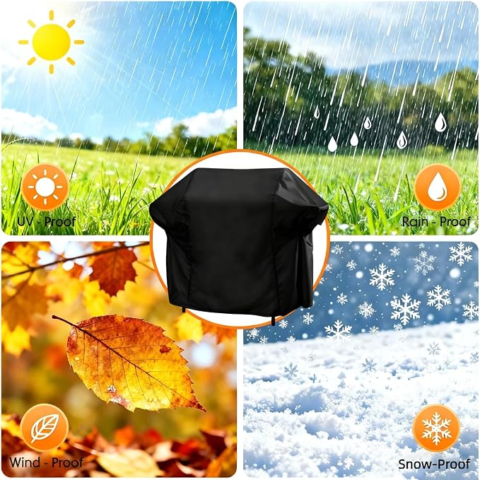 Heavy Duty Flat Top Grill Cover - Image 7