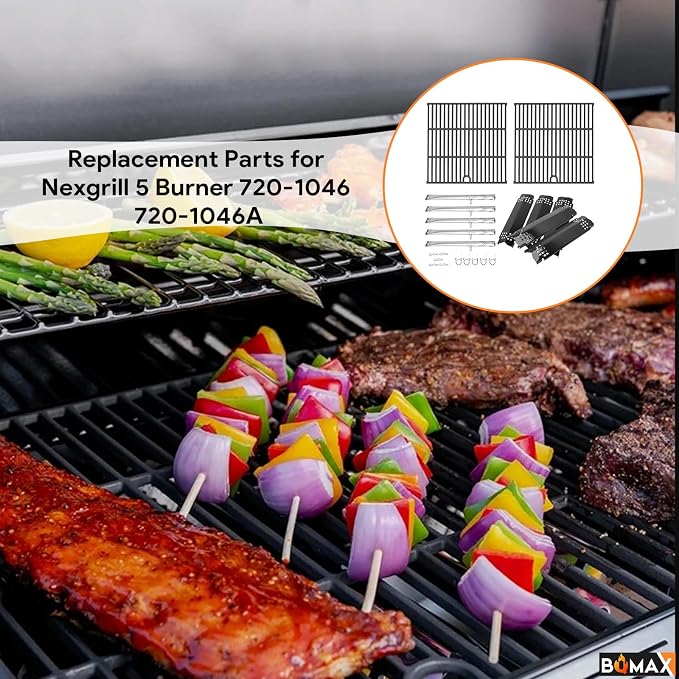 Grill Grates Replacement for Nexgrill 5 Burner 720-1046 720-1046A, Cooking - Image 8