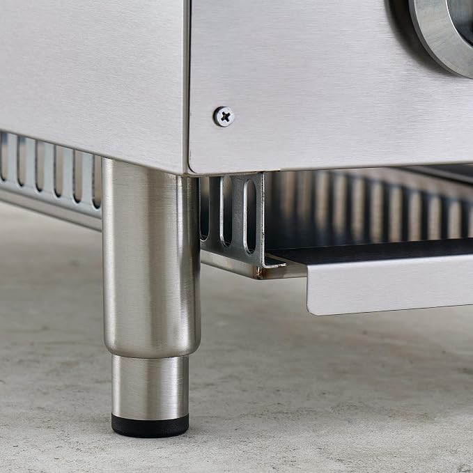 Kratos 15" Wide Commercial Countertop Griddle, Gas Hot Plate - Image 6