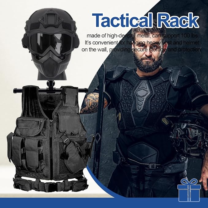 Wall Mount Vest Hanger Tactical Gear - Image 4