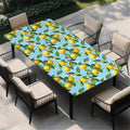 Rectangle Table Cloth Cover Waterproof Elastic Fitted Polyester Fitted by Unknown