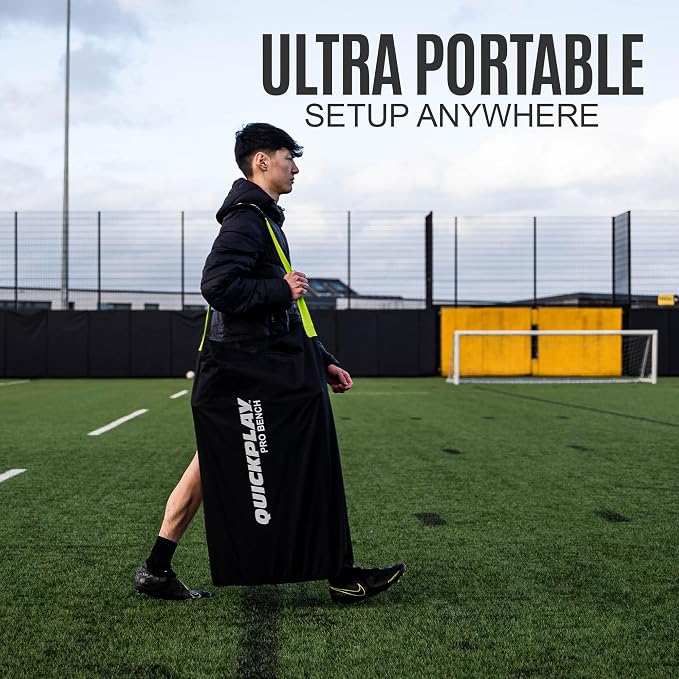 QUICKPLAY PRO Portable Folding Soccer Team Bench - Image 2