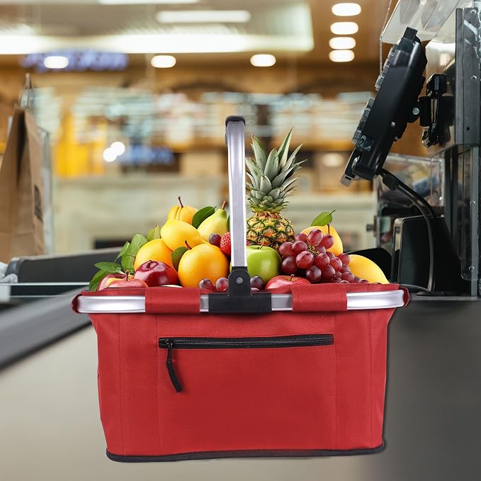 Picnic Basket, SIYUAN Shopping Basket - Image 6