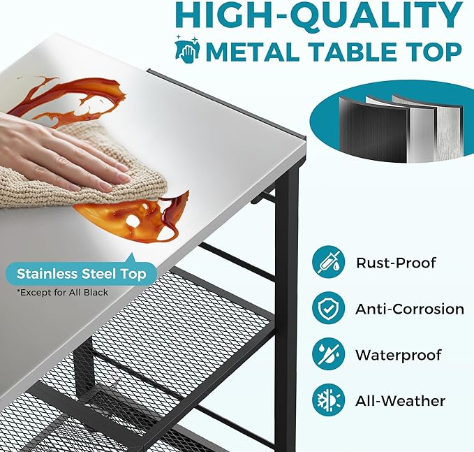 Ciokea Folding Outdoor Grill Cart - Image 4