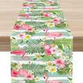 Tropical Flamingo Table Runner by Unknown