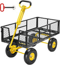 VIVOHOME Garden Cart Steel Heavy Duty 900 LBS Yard and Garden Wagon by VIVOHOME