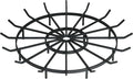 SteelFreak Wagon Wheel Firewood Grate by SteelFreak