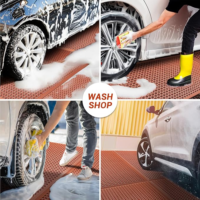 Rubber Floor Mats Anti-Fatigue Kitchen Floor Mat New Bar Floor Mats Commercial - Image 5