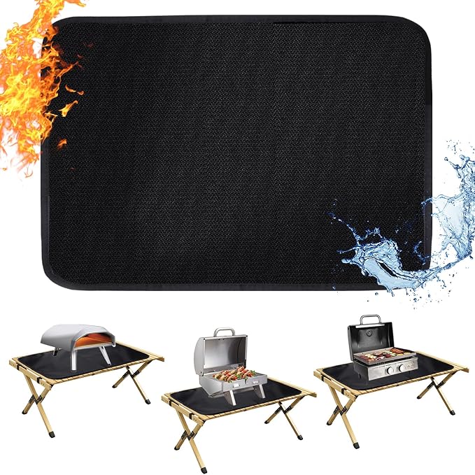Apipi 24 x 31in Fireproof Grill Mat by Apipi