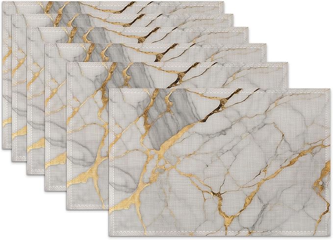 Placemats Set of 6 by SNOWMOLLE