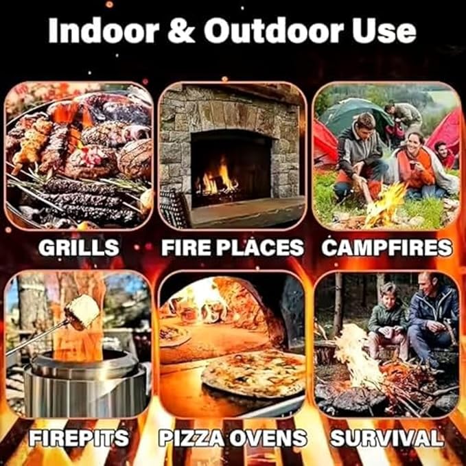 Fire Starter - Easy to Ignite, Indoor & Outdoor Fire Pit, Firestarter - Image 7