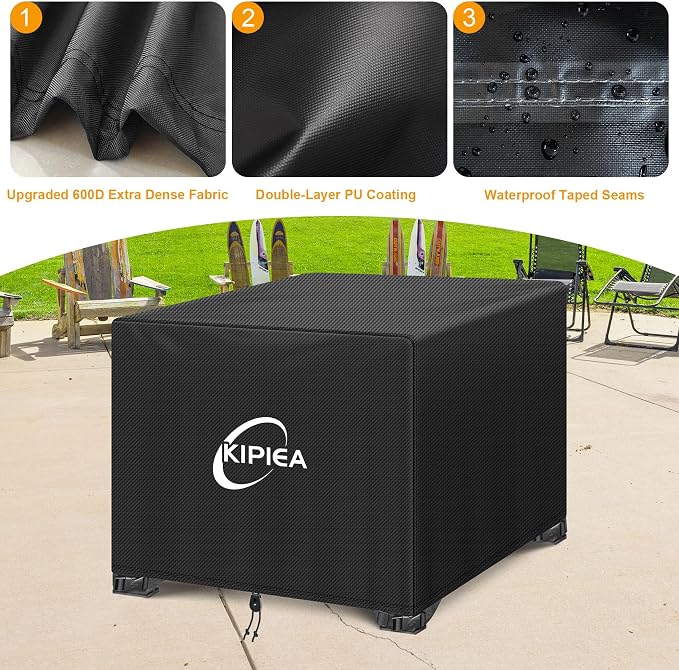 Kipiea Square Fire Pit Cover - Image 3