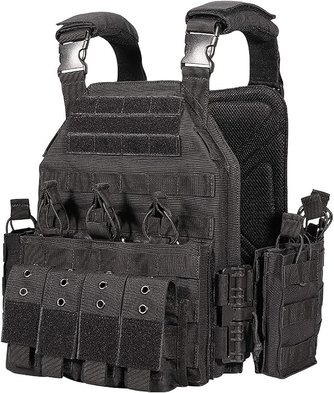 BOMTURN Upgrade Tactical Airsoft Outdoor Vest - Image 7