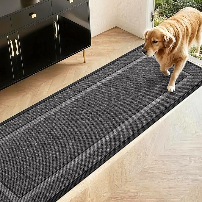 Extra Large Front Door Mat Outside Entrance Indoor Doormat, Outdoor Door Mats by IMHOME