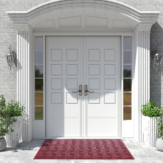 Yimobra Extra Large Door Mat 60x32, All-Season Waterproof Outdoor Mats - Image 8