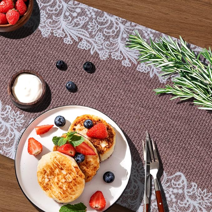 Trivet Table Runner Hot Plates Mat 12 X 40 Inch Heat Resistant Table Protector - Image 2