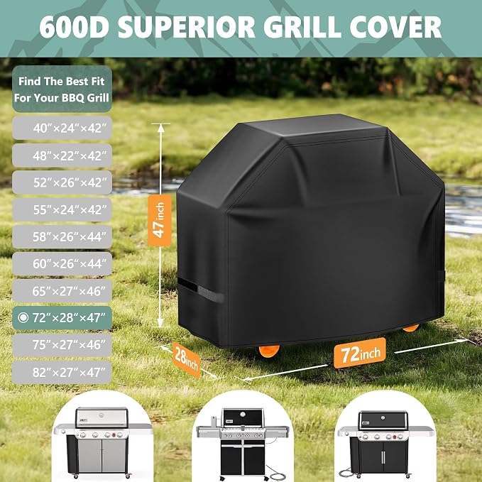 Grill Cover 72 Inch - Image 2