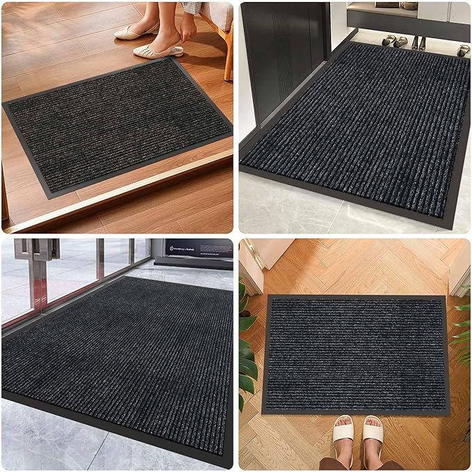 Indoor Outdoor Door Mat, 4’ x 2' Doormat - Image 4