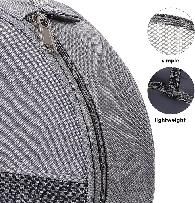 Outdoor Tableware Bag Round Mesh Camping Storage Organizer - Image 5