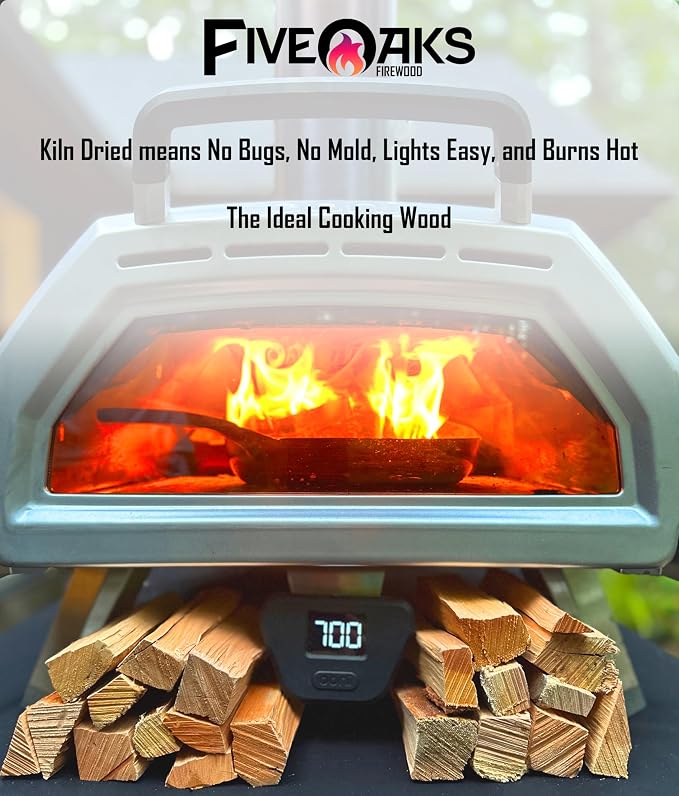 Pizza Oven Wood for Wood Fire Pizza Oven, Mini Cherry Firewood. 5 Inch Cherry - Image 5
