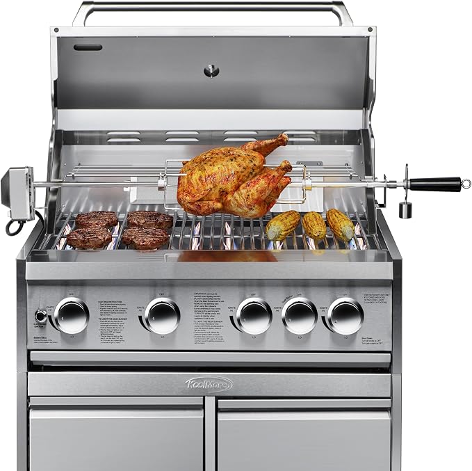 KoolMore Outdoor Kitchen 30 in. BBQ Liquid Propane Grill - Image 8