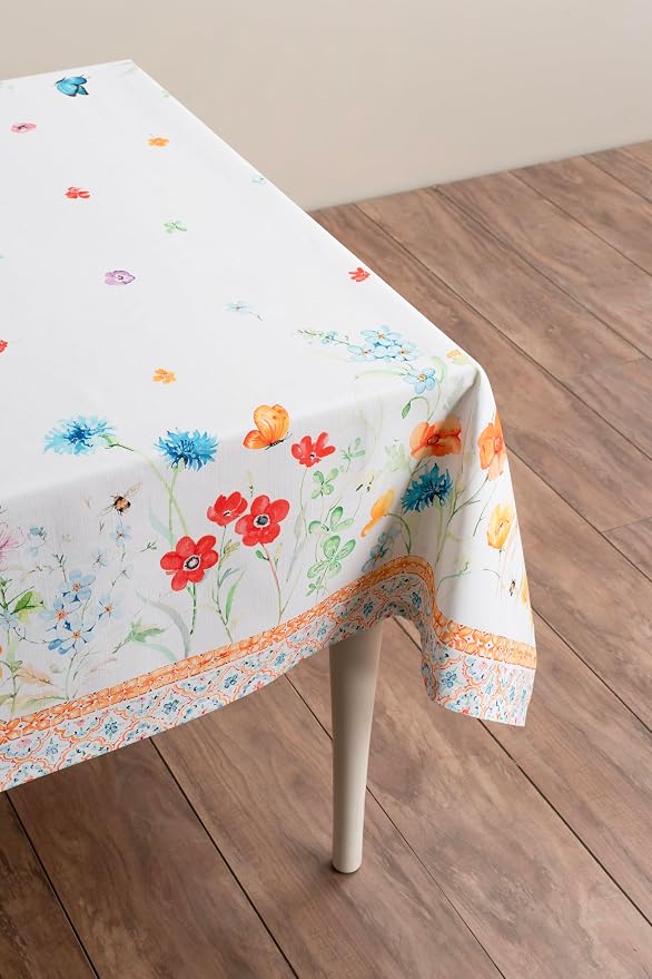 Maison d' Hermine Table Cloth Rectangle Table 100% Cotton 70 x 90 Inches - Image 7