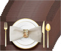 Placemats Set of 12 Washable&Wipeable Place mats by Uolr