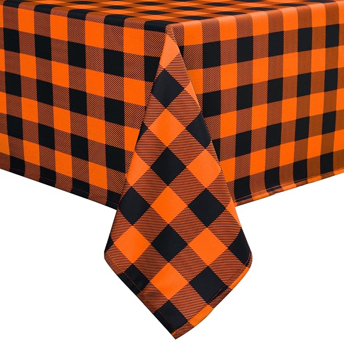 Waterproof Checkered Tablecloth Fabric - Image 7